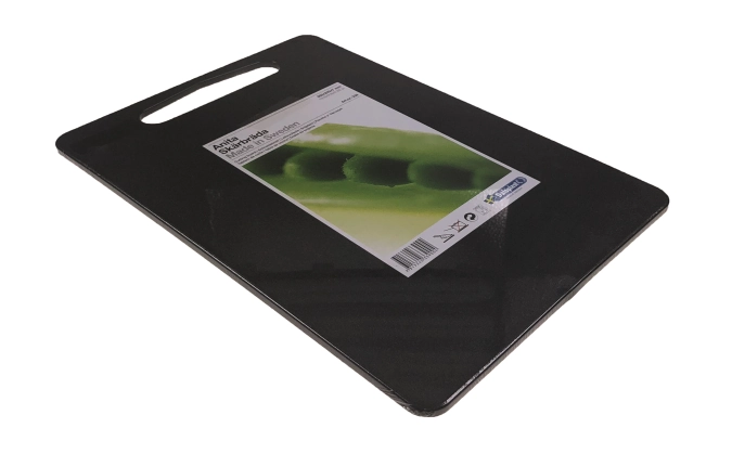 Planche à découper anita 35x25x0.7cm avec poignée noire