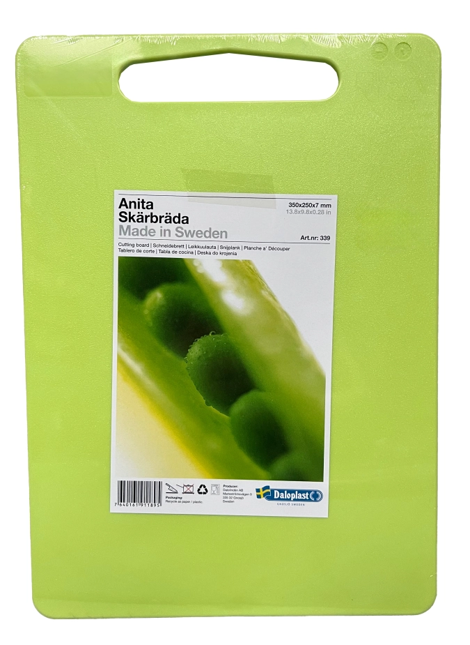 Planche à découper anita 35x25x0.7cm avec trou de poignée