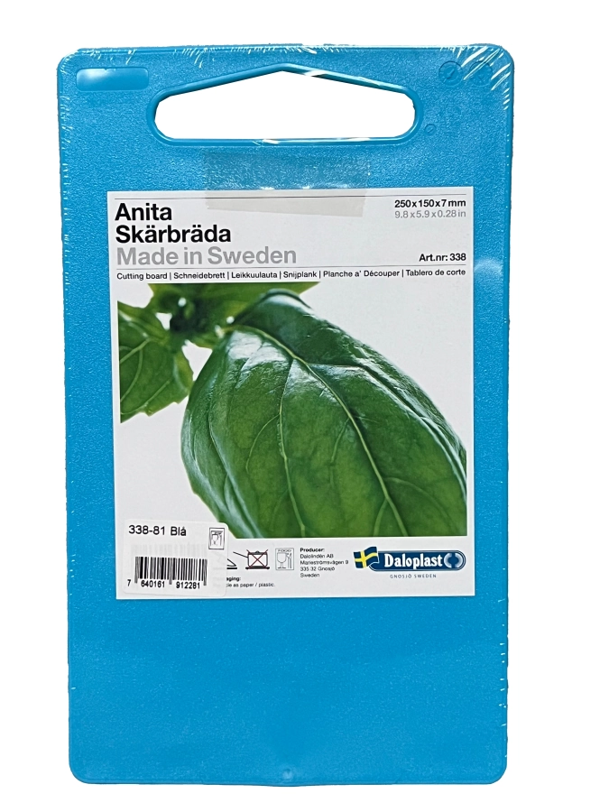 Planche à découper anita 25x15x0.7cm avec trou de poignée