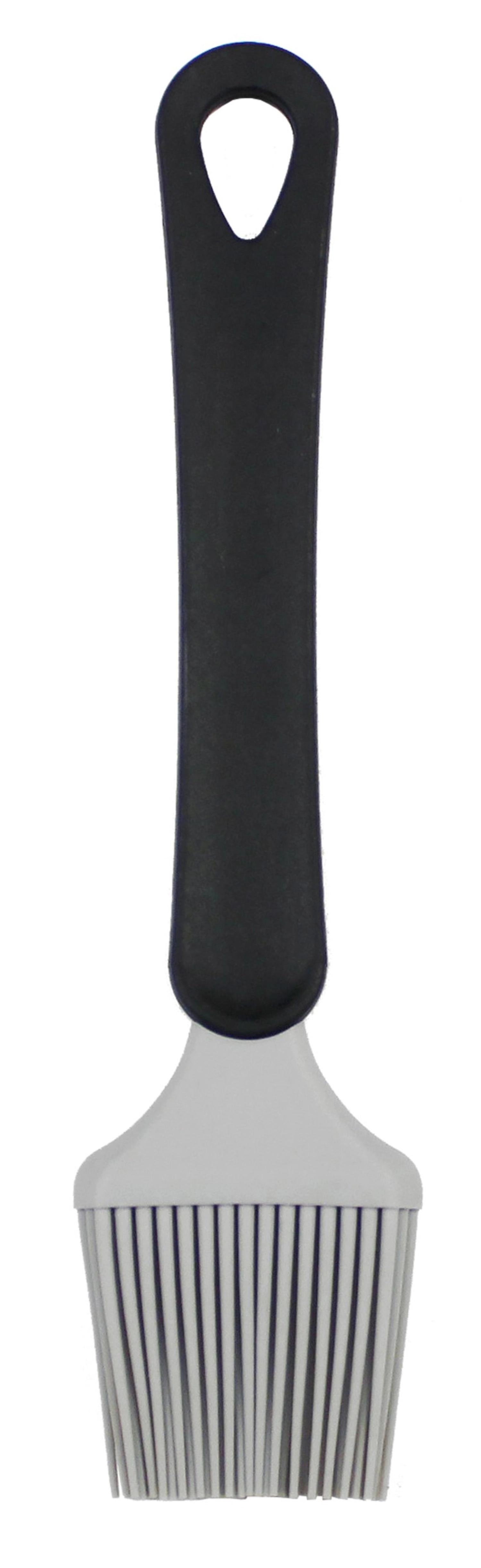 Pinceau grand noir/gris silicone/plastique en vrac