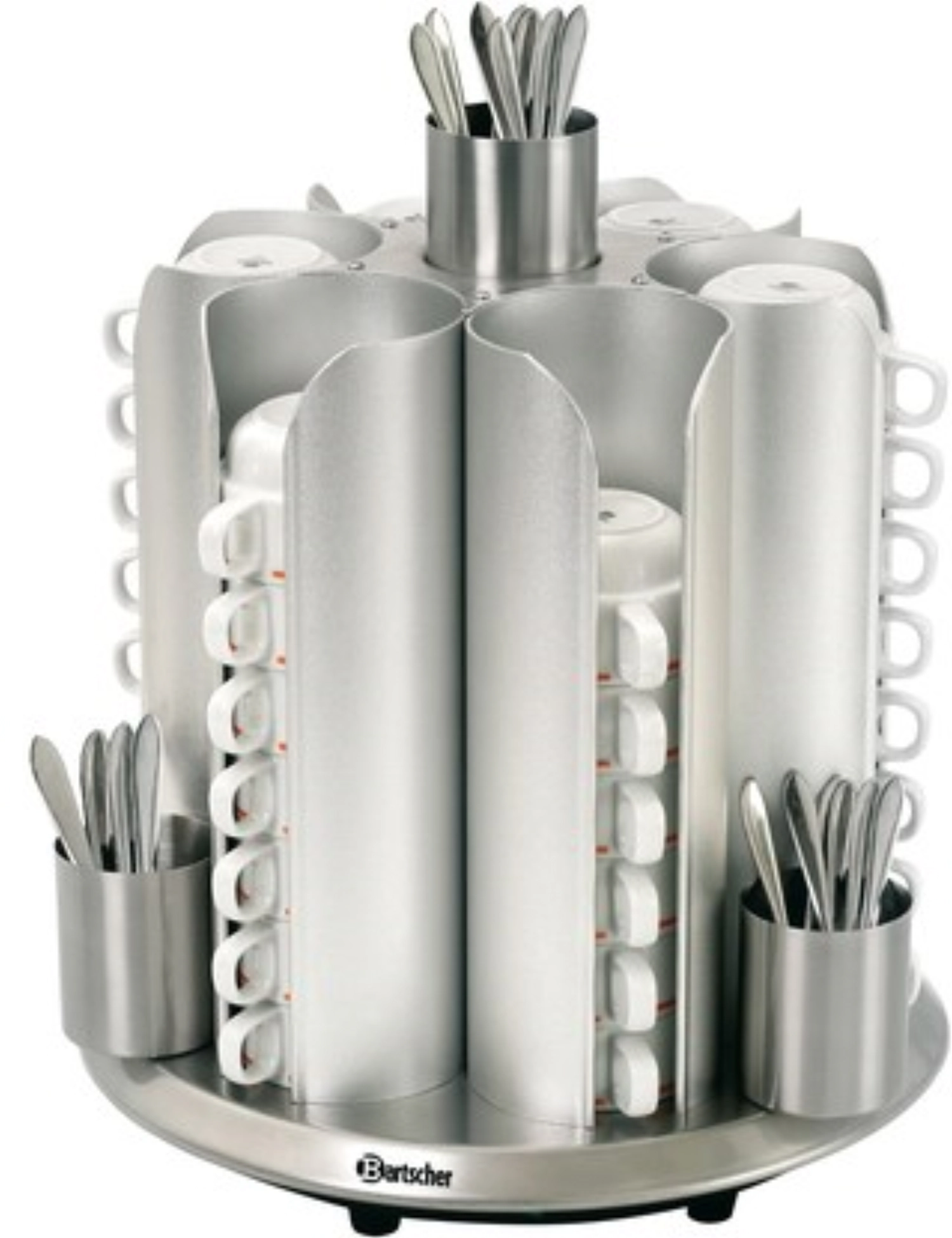 Chauffe-tasses p. 48 tasses, rotatif Ø 35cm H : 40.5cm