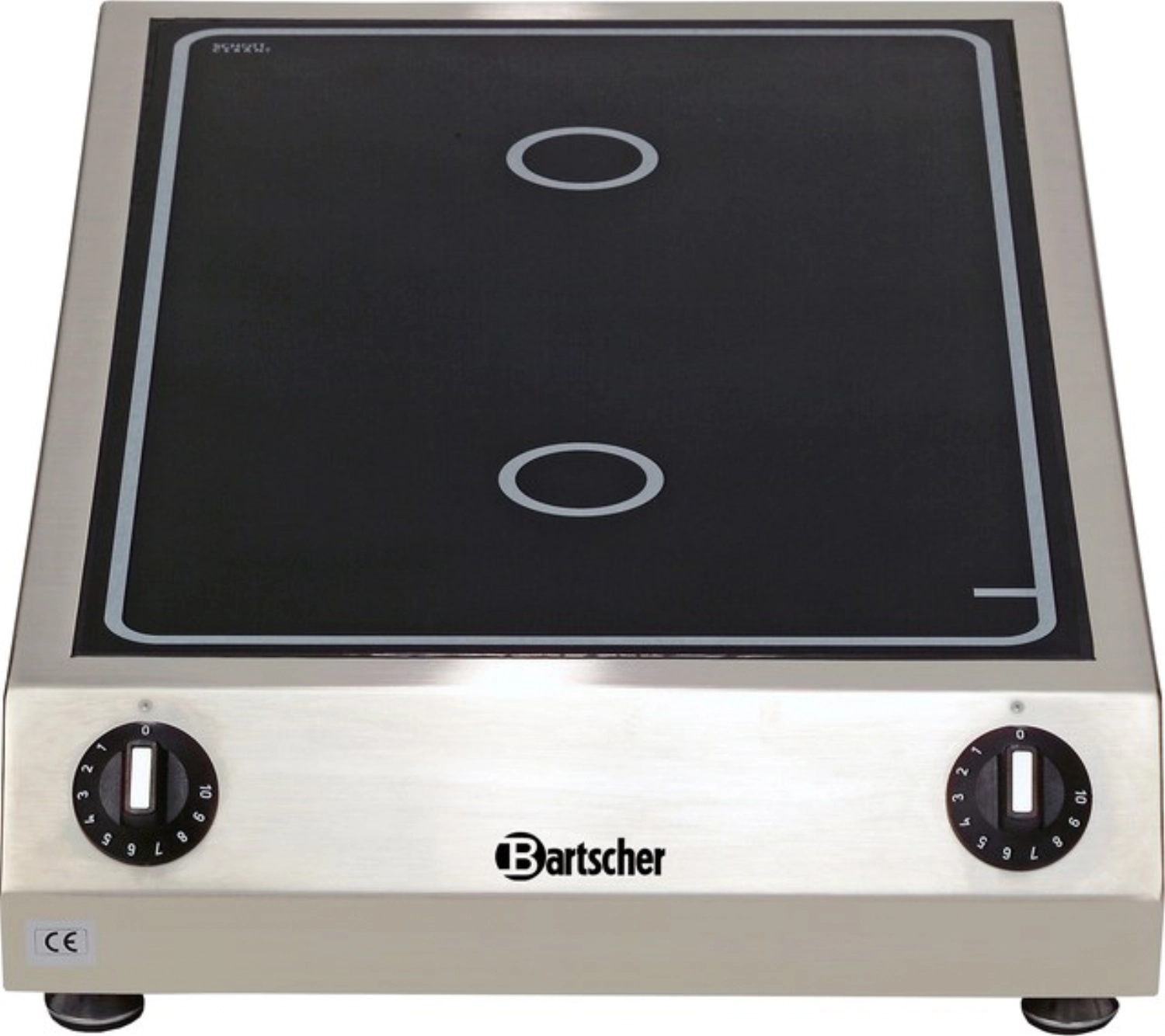 Cuisinière à induction double, surface vitrocéramique : L350