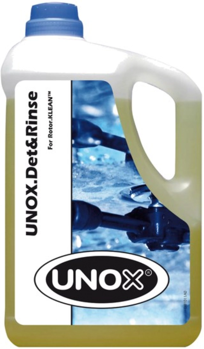 Nettoyant Unox.Det-Rinse, 2 bidons de 5 litres