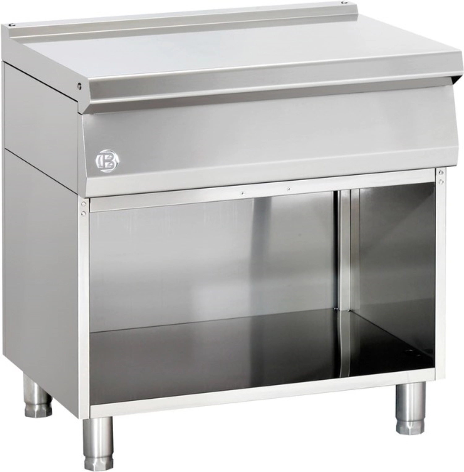 Arbeitstisch mit offenem Unterbau B800xT700xH850-900mm