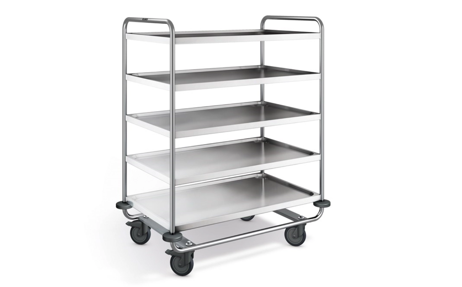 Chariot de service SW10x6-5, 1100x700x1350mm, roues en plast