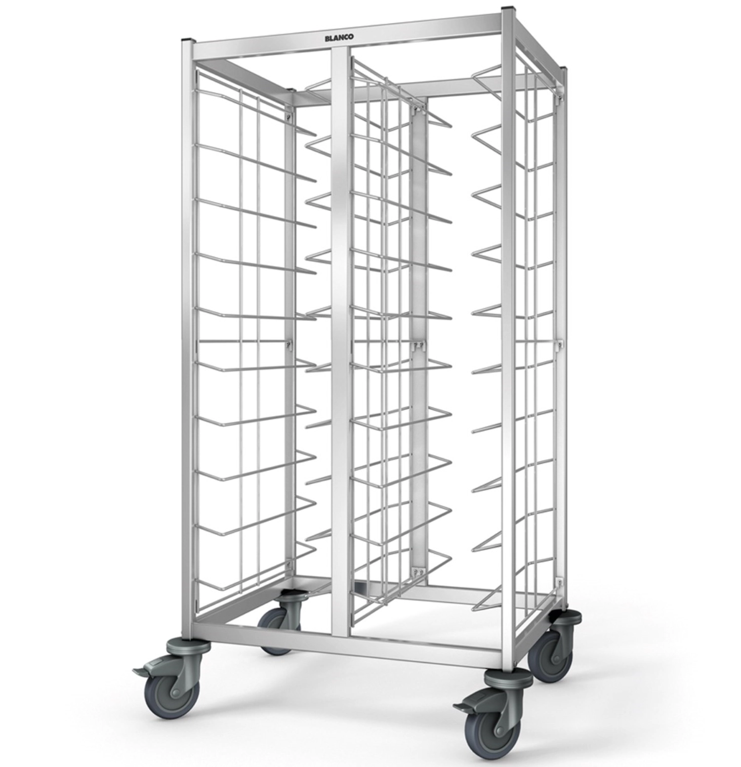 Chariot de débarrassage de plateaux TAW 2x10 GN, 850x673x155