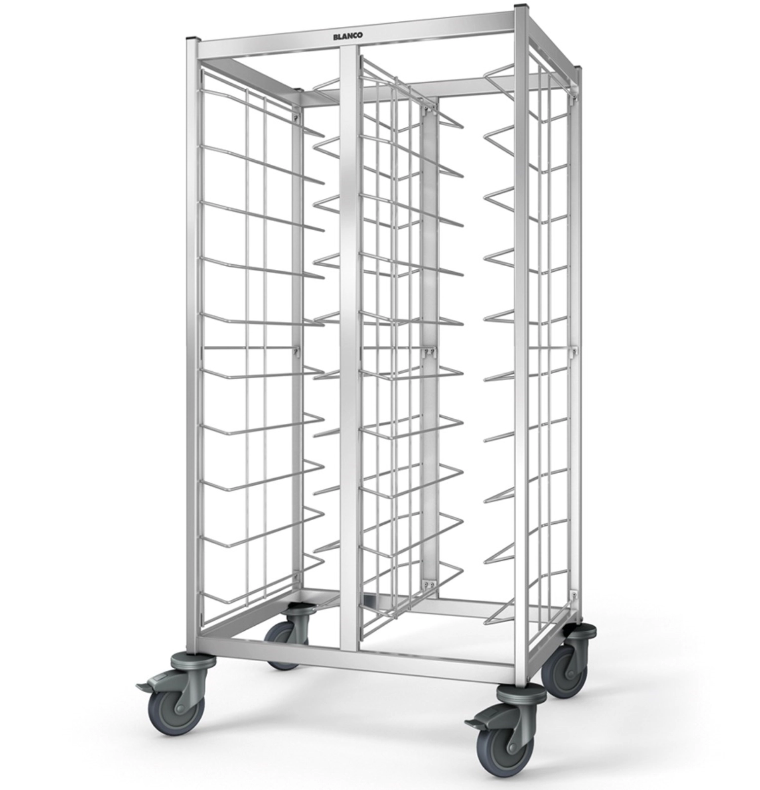 Chariot de débarrassage de plateaux TAW 2x10 KN, 888x607x155