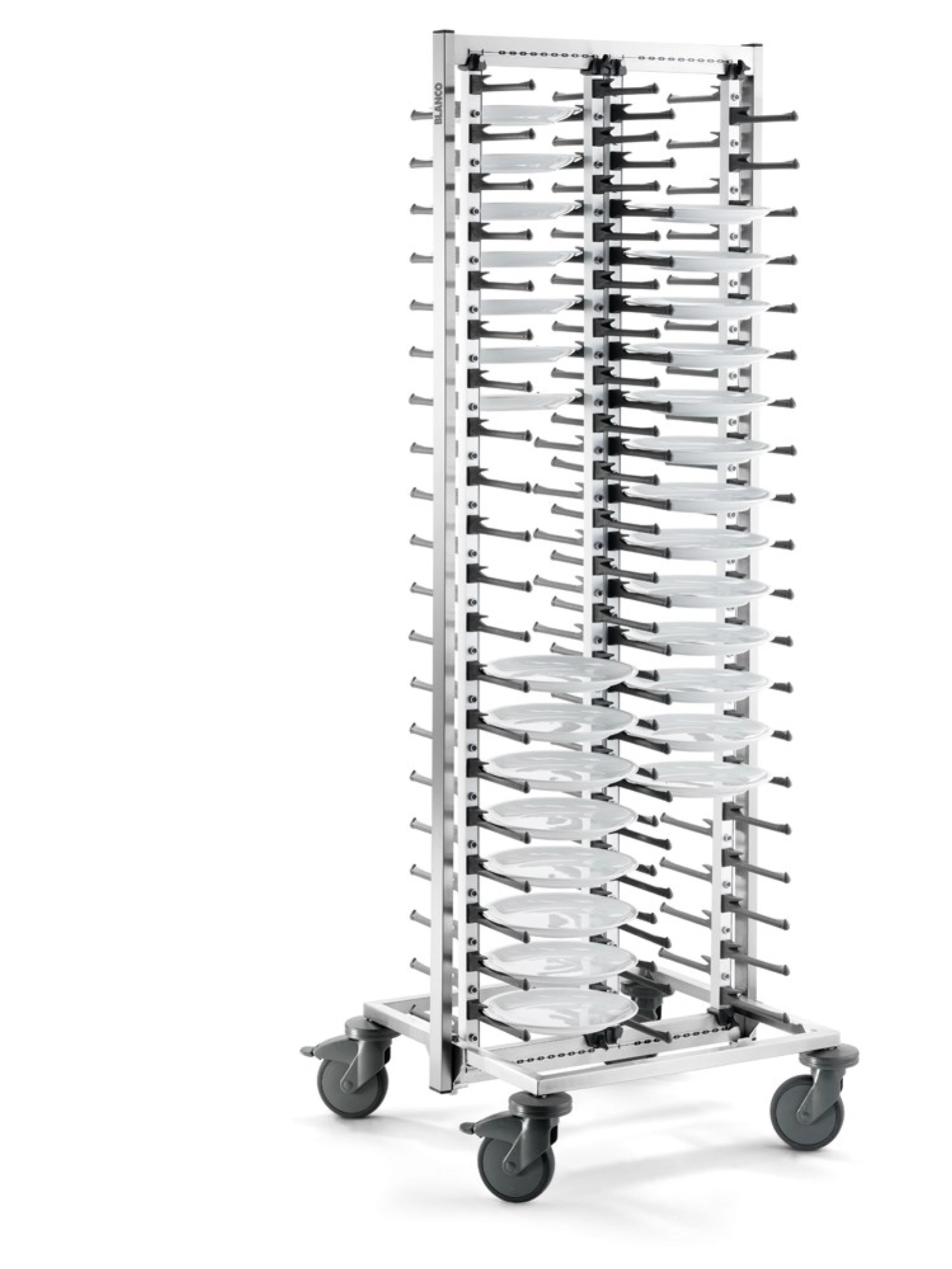 Teller-Stapelsystem SERIVSTAR GASTRO 80, Kunststoffrollen