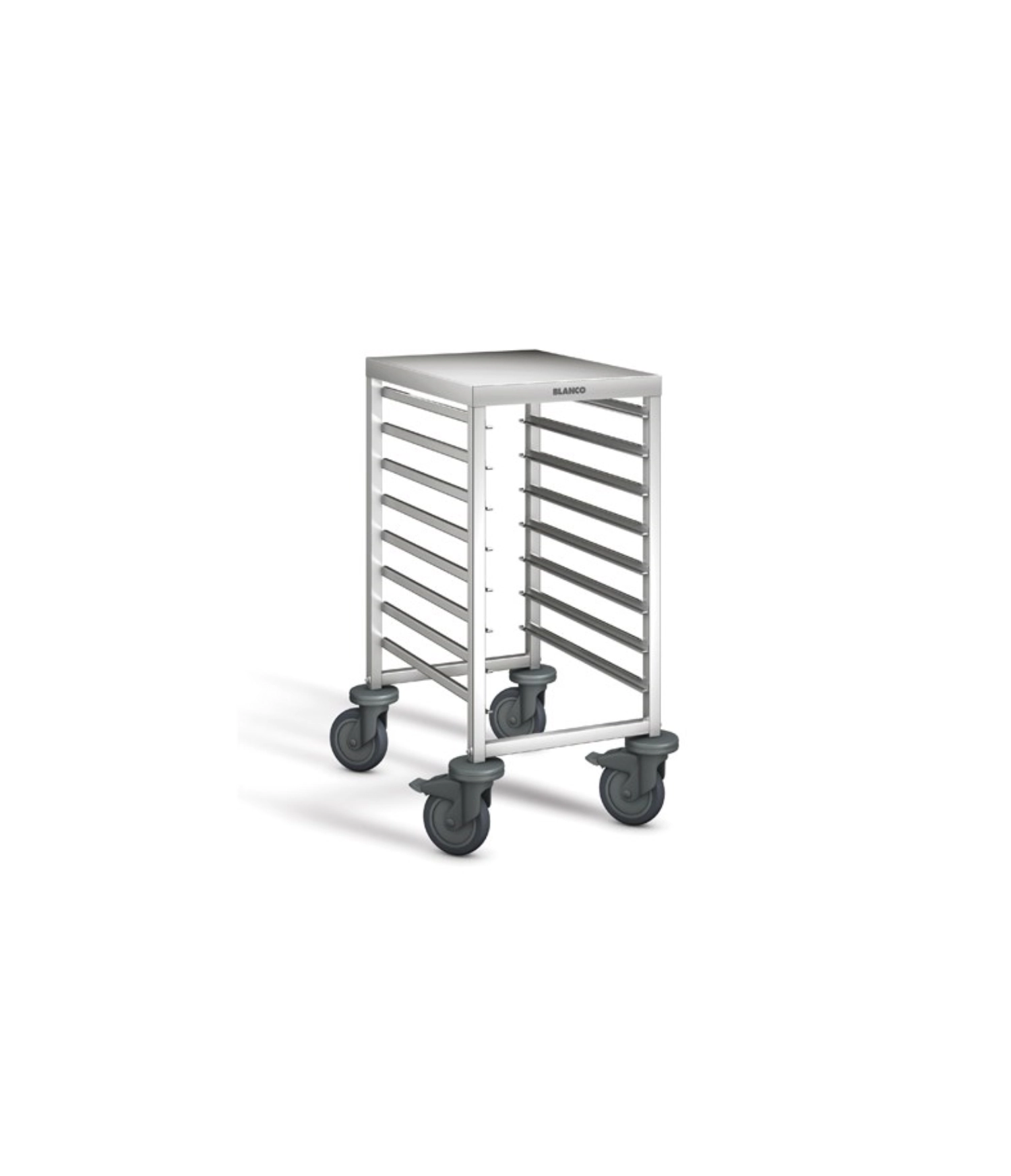 Chariot à étagères RWRA 850/900, 460x613x900mm, roulettes en