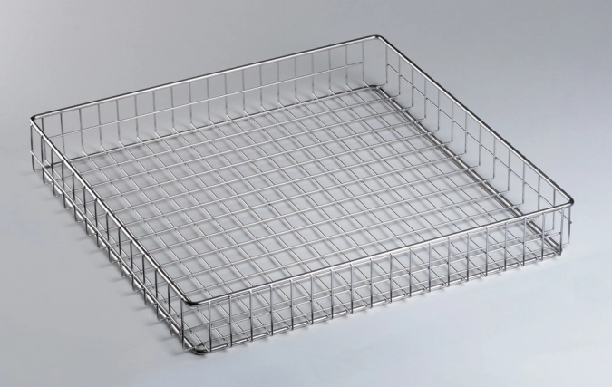 Panier en fil d'acier revêtu 500x500x75mm pour CCE 53/53, CH