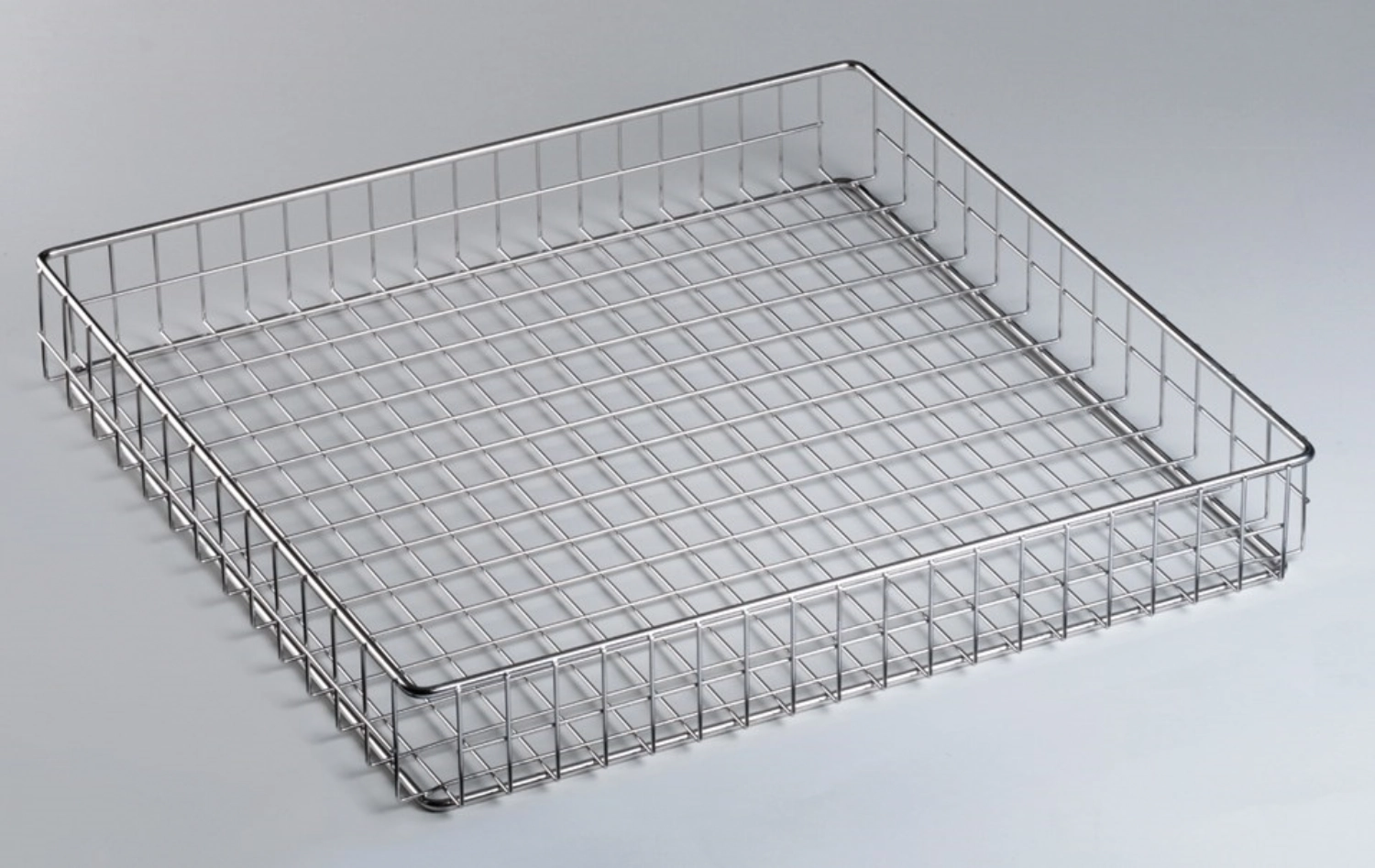 Panier inox 18/10, 500x500x75mm p. CCE 53/53, CHV 53/53