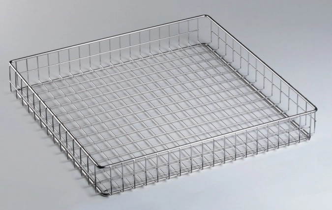 Panier inox 18/10, 650x530x115mm p. CCE 66/54, CHV 66/54