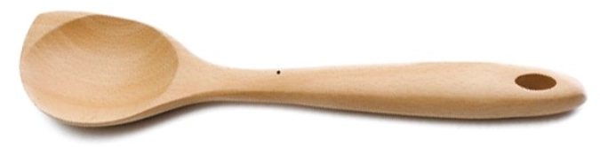 Cuillere spécial en bois hêtre30x6cm