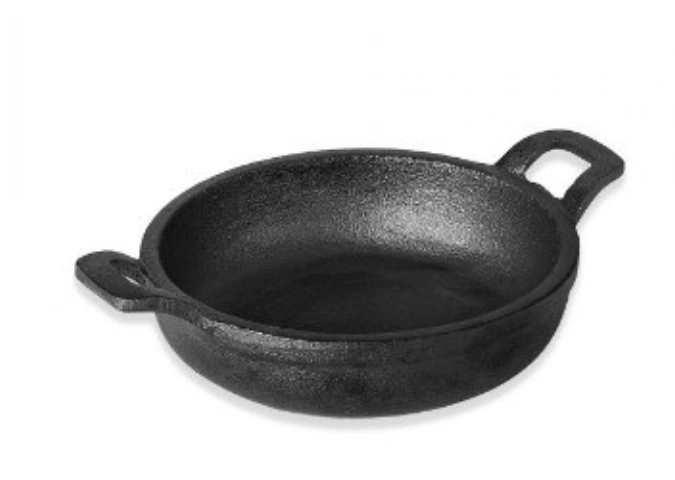Plat rond magma s/tableau en bois d.18cm