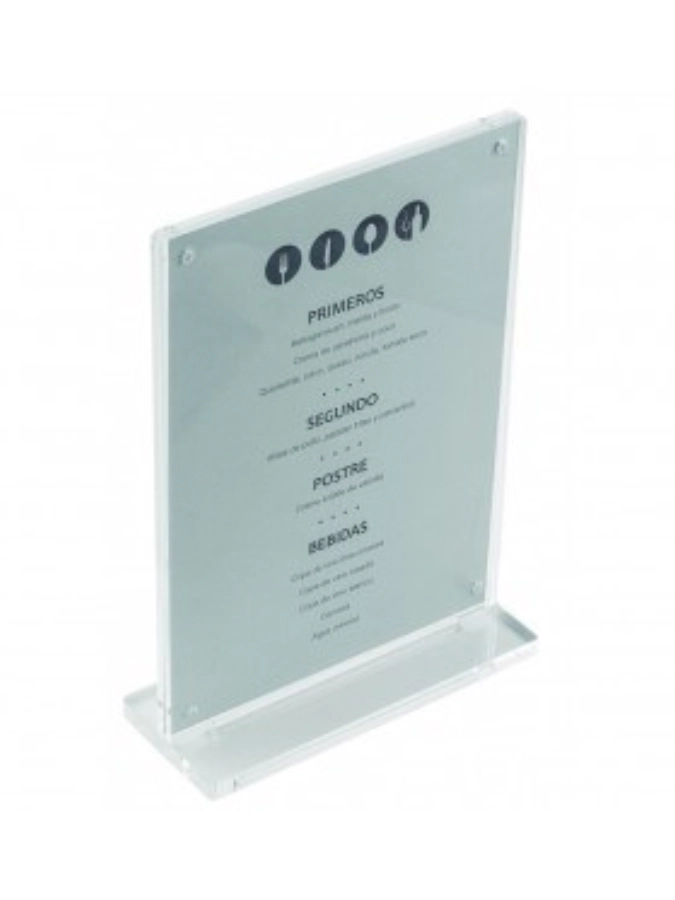 Tisch Menütafel Acryl A5 13x19cm
