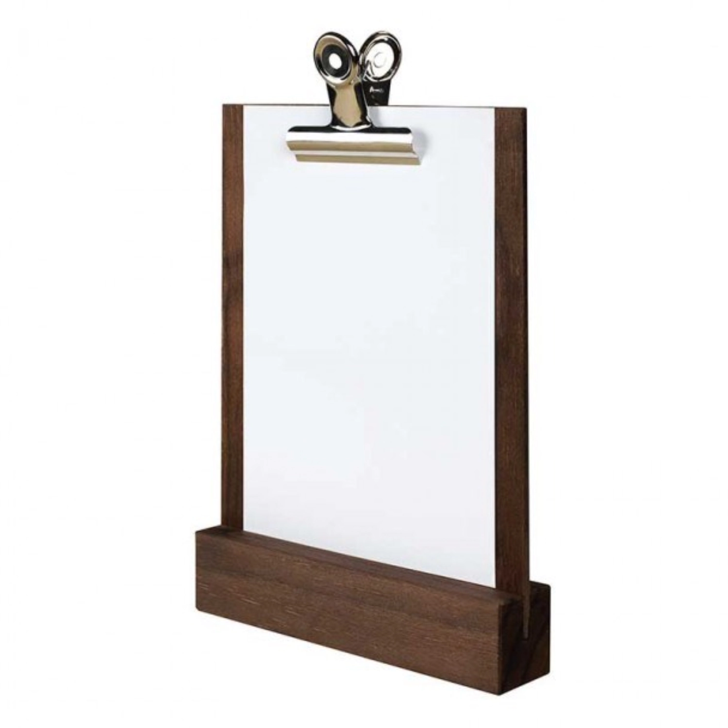 Tisch Menütafel mit Holzfuss 18x23cm