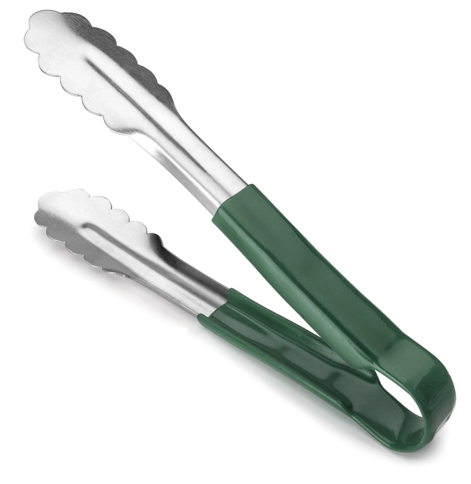Pince alimentaire 24cm a. poignée verte