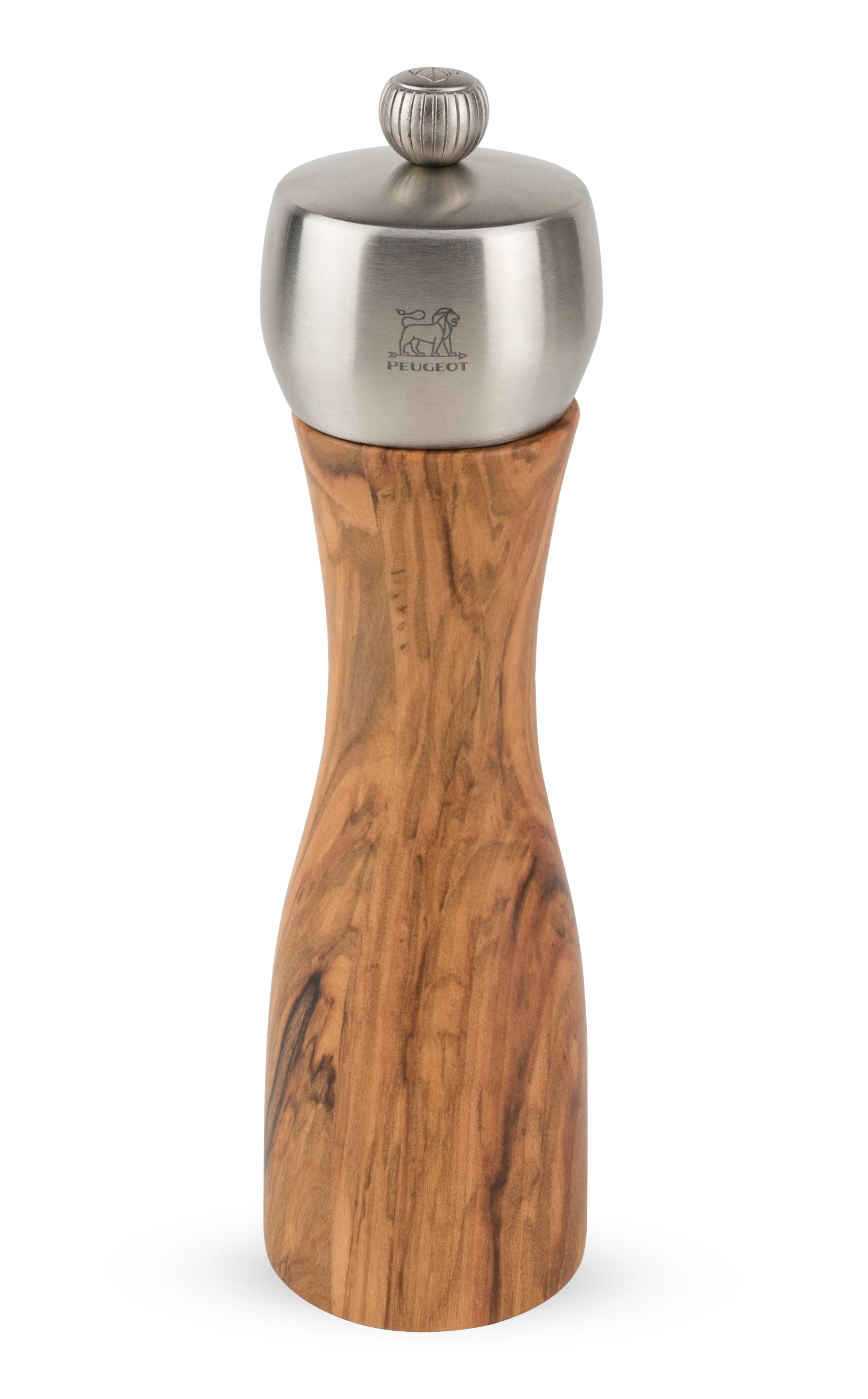 Salzmühle Fidji 20cm Inox/Olivenholz