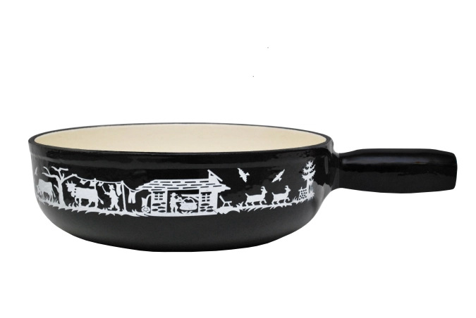 Alpes Caquelon noir 23cm