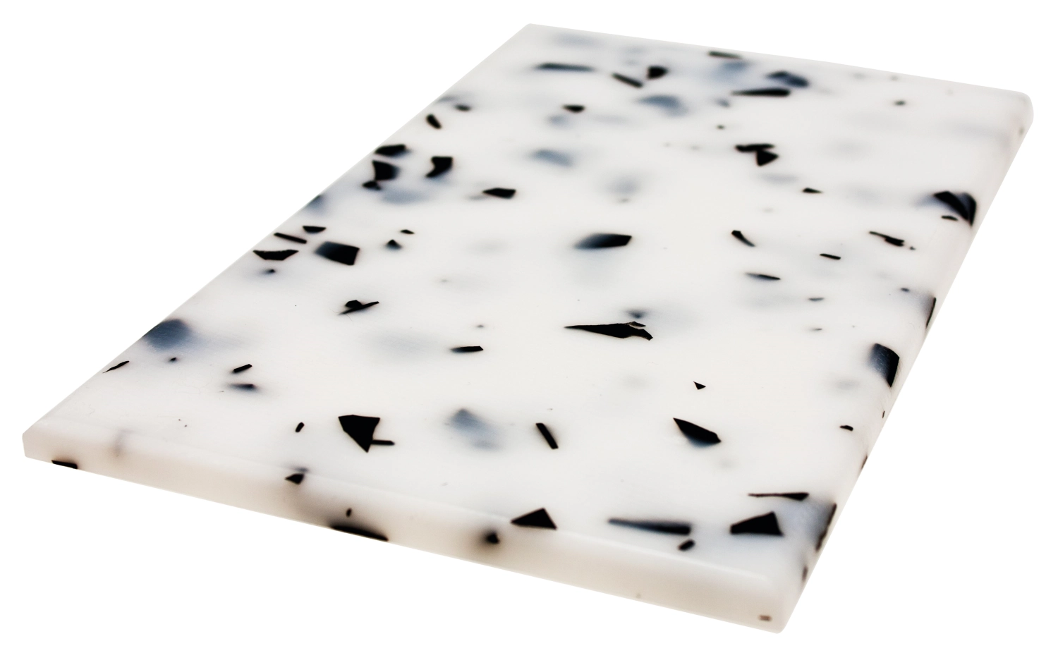 Planche à découper 22x14x1cm marbrée sans rainure à jus