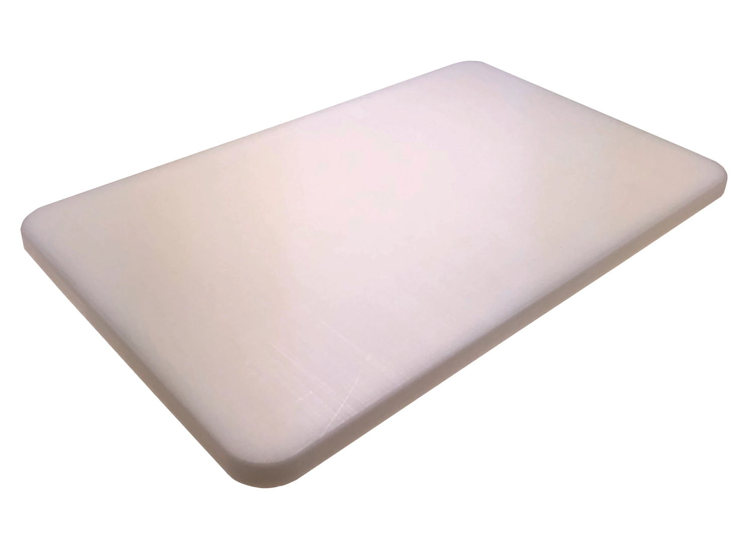 Planche à découper gn 2/1 65x53cm h3cm blanc sans rainure