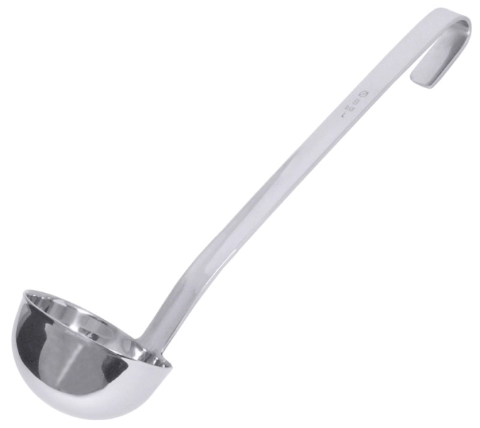 Schöpfkelle kurz Ø 10cm Länge Stiel 24cm