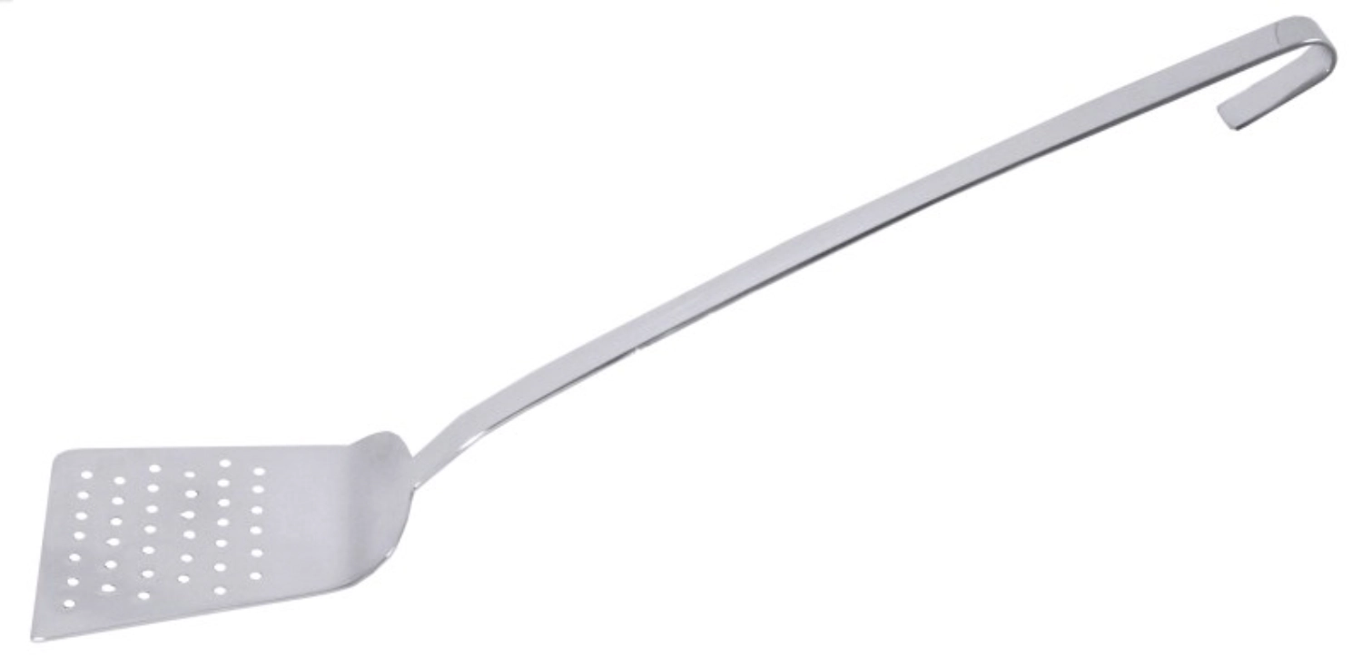 Pelle à crêpes, perforée long manche 36cm