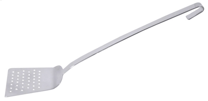 Pelle à crêpes, perforée long manche 36cm