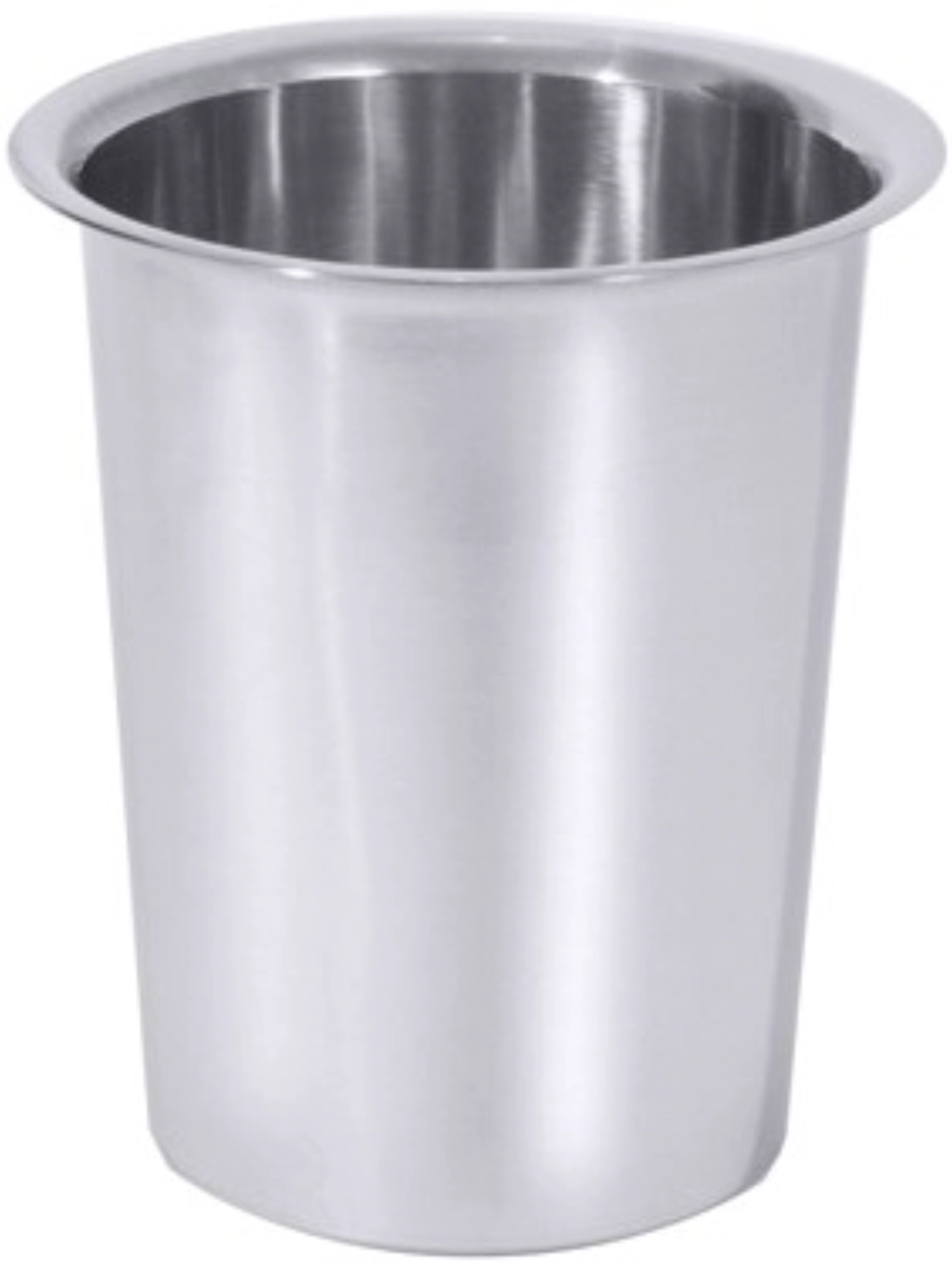 Carquois à couverts non perforé, acier inoxydable