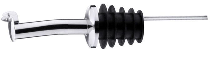 Bec verseur 12 cm Bouchon a. tube d'air et clochette
