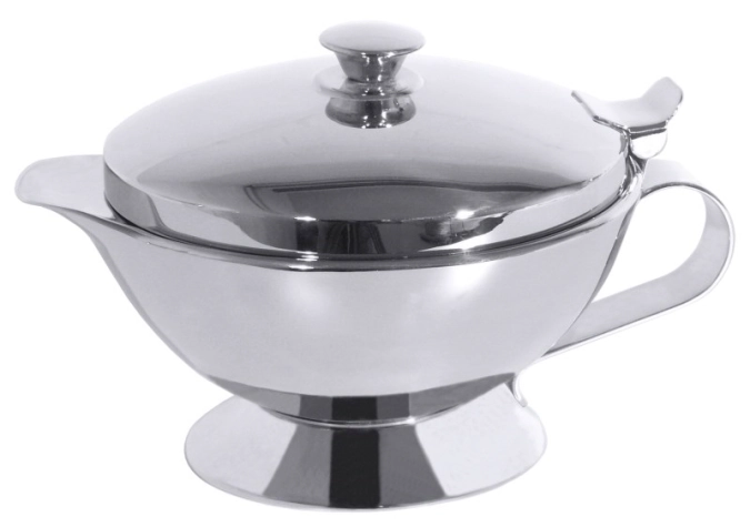 Thermosauciere 0.4 l aus Edelstahl