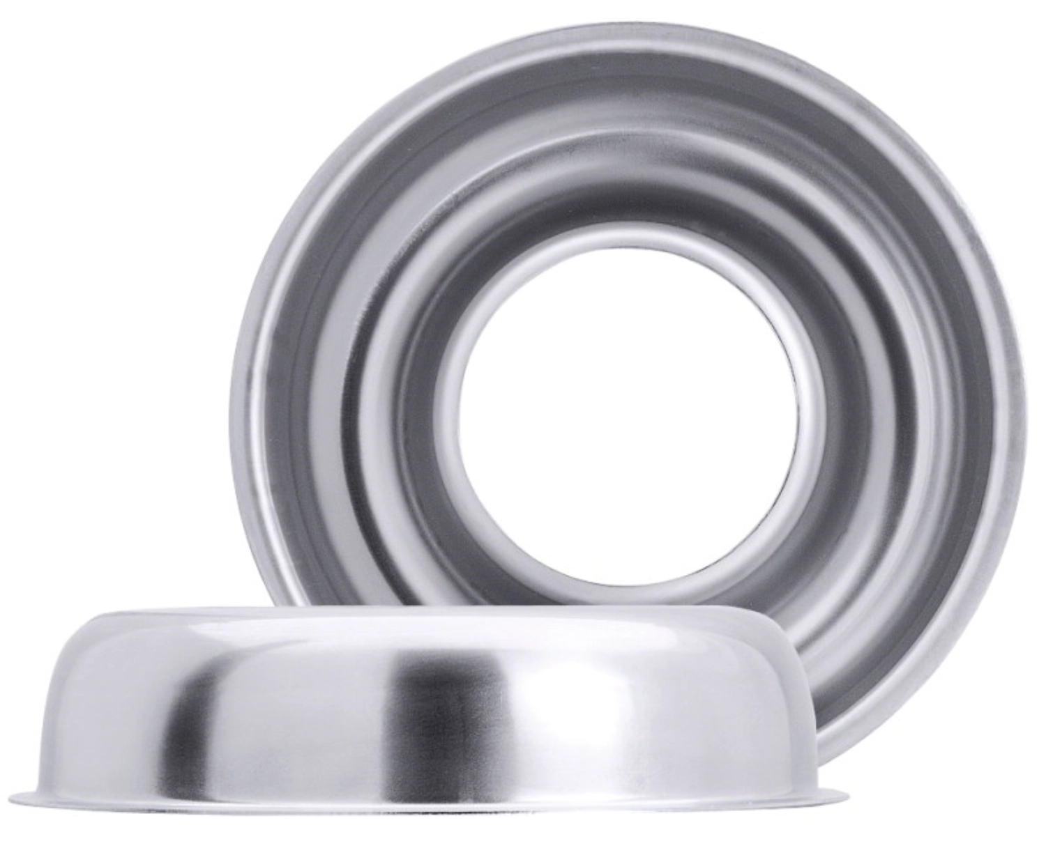 bord de riz/moule Savarin 18/10, 5x21 cm - 11x4.5 cm