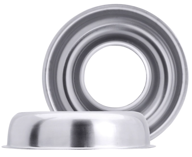 bord de riz/moule Savarin 18/10, 5x21 cm - 11x4.5 cm