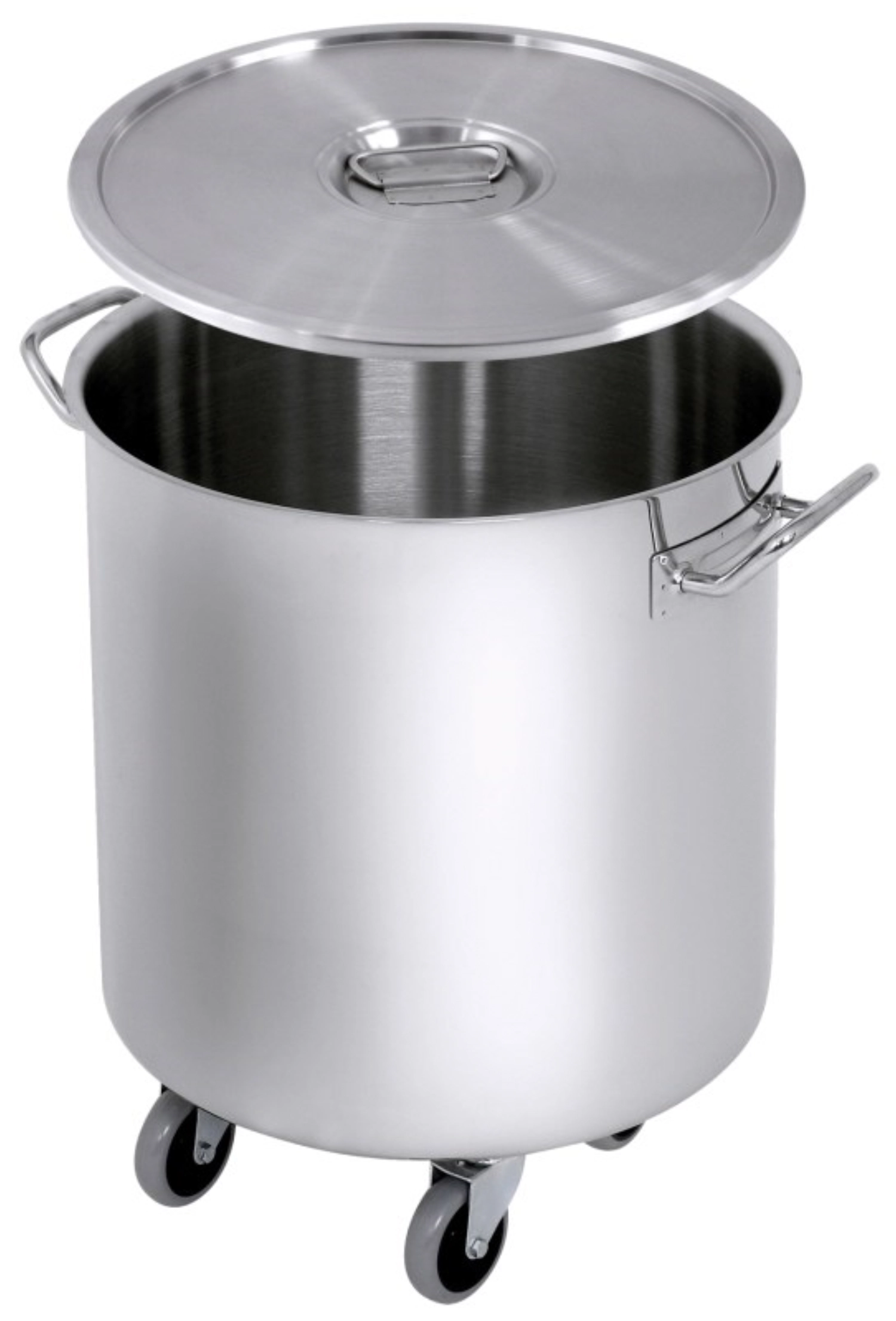 Poubelle sur roulettes 50l sans couvercle