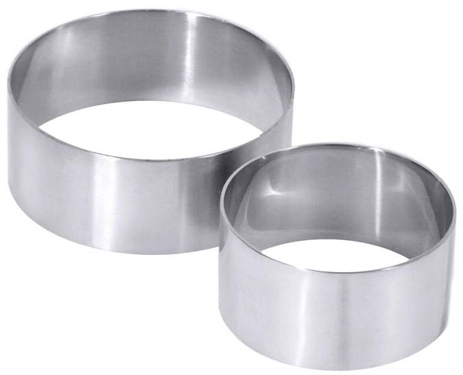 Mousseform 9 cm, Set à 2 St., 3.5 cm hoch