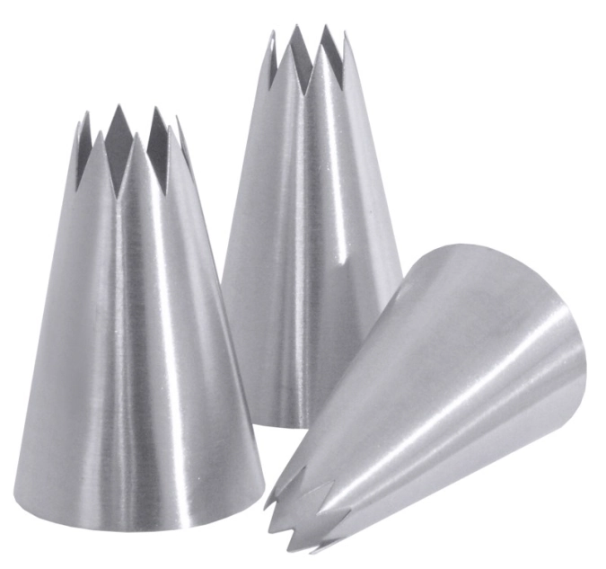 Sterntülle aus Edelstahl 12 mm