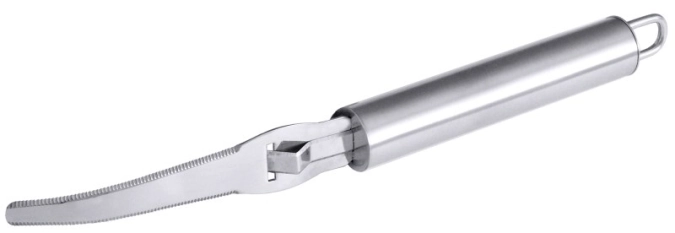 Zitrusfruchtmesser POLARIS mit Ziselierhaken