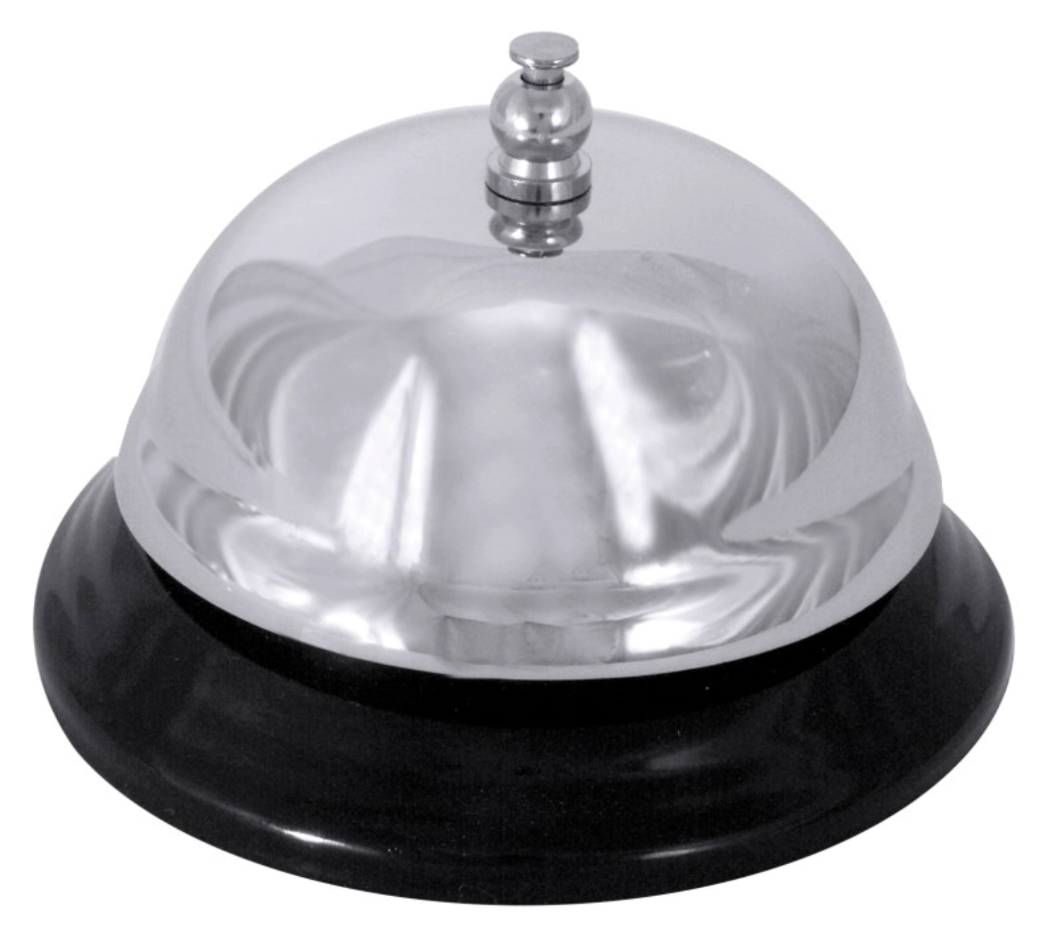 Cloche de réception, chromée