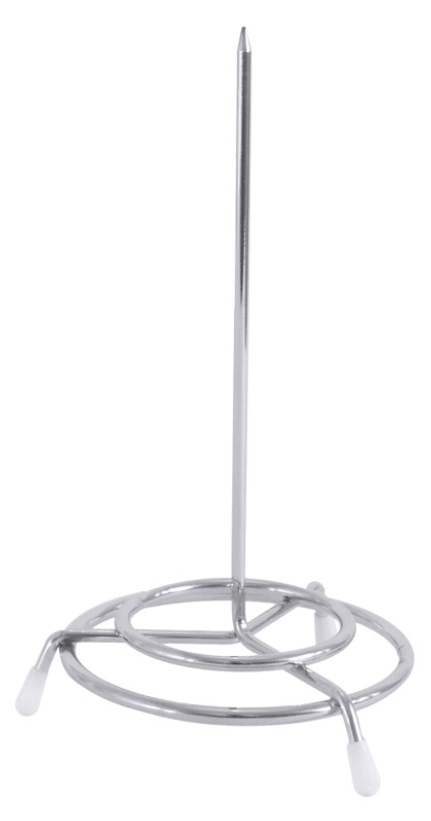 Bonspiess aus verchromten Draht H 15.5cm