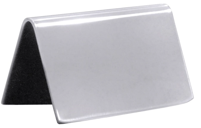 Schild hochglänzend 65x40 mm, neutral ohne Aufdruck