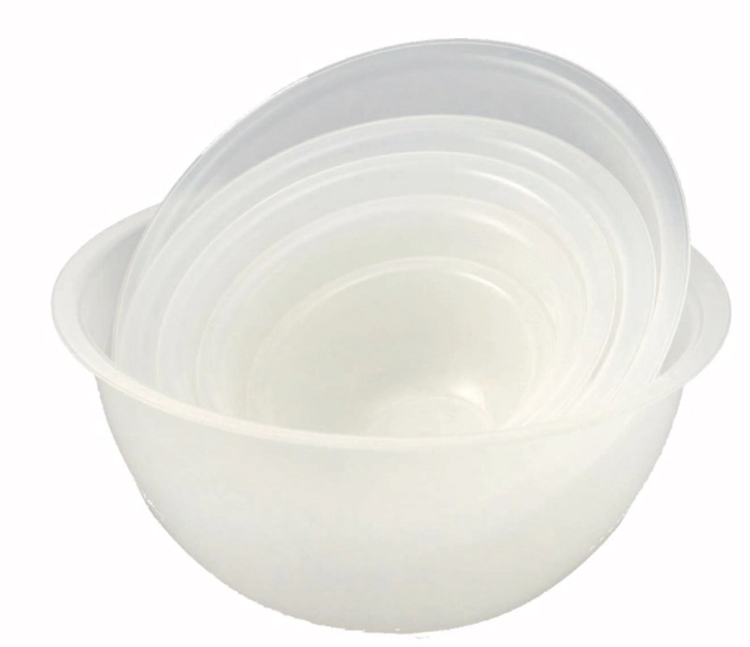 Bol mélangeur 1lt. D : 16cm H : 8cm, blanc PP