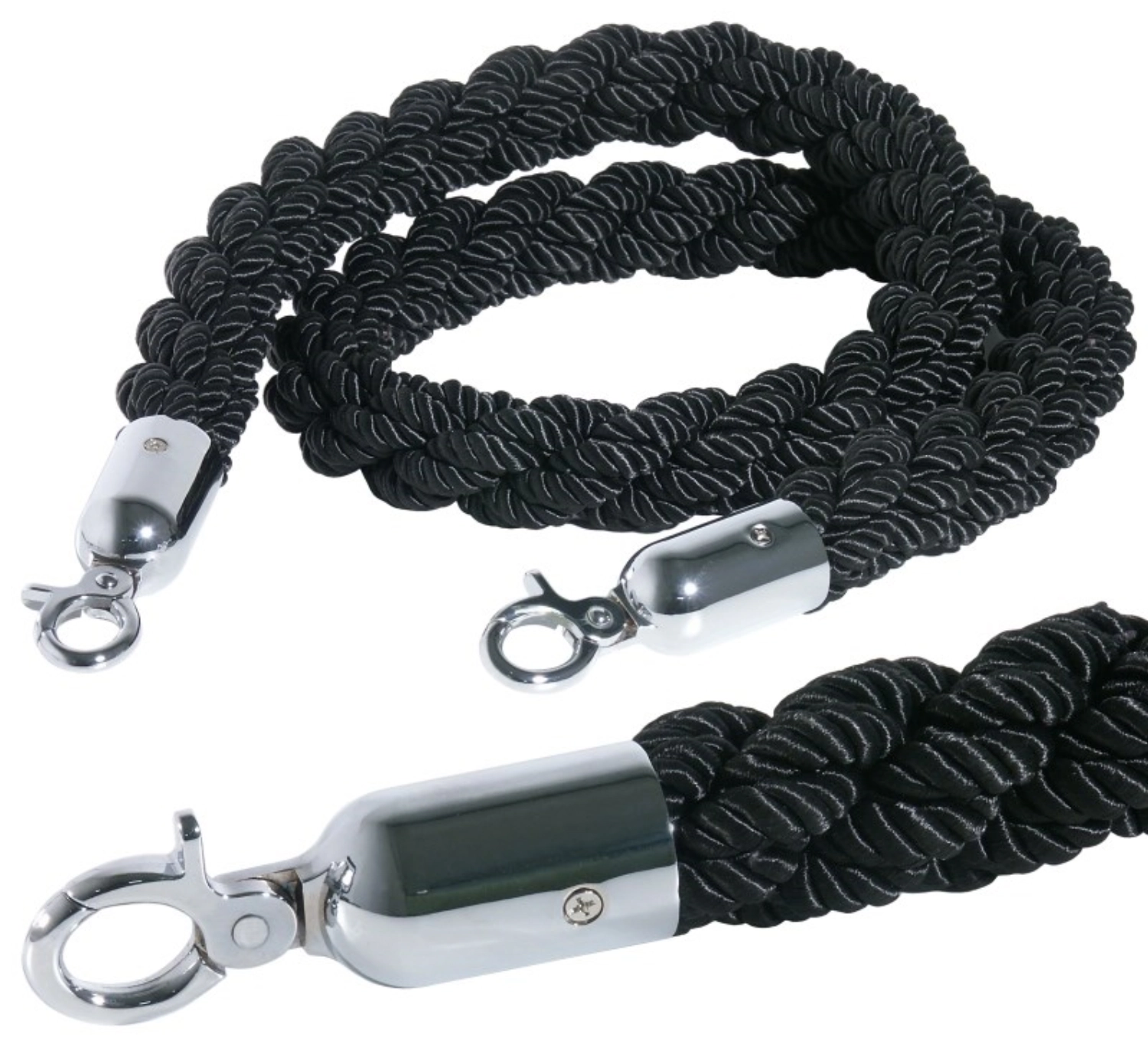 Abgrenzungsseil, schwarz 150cm