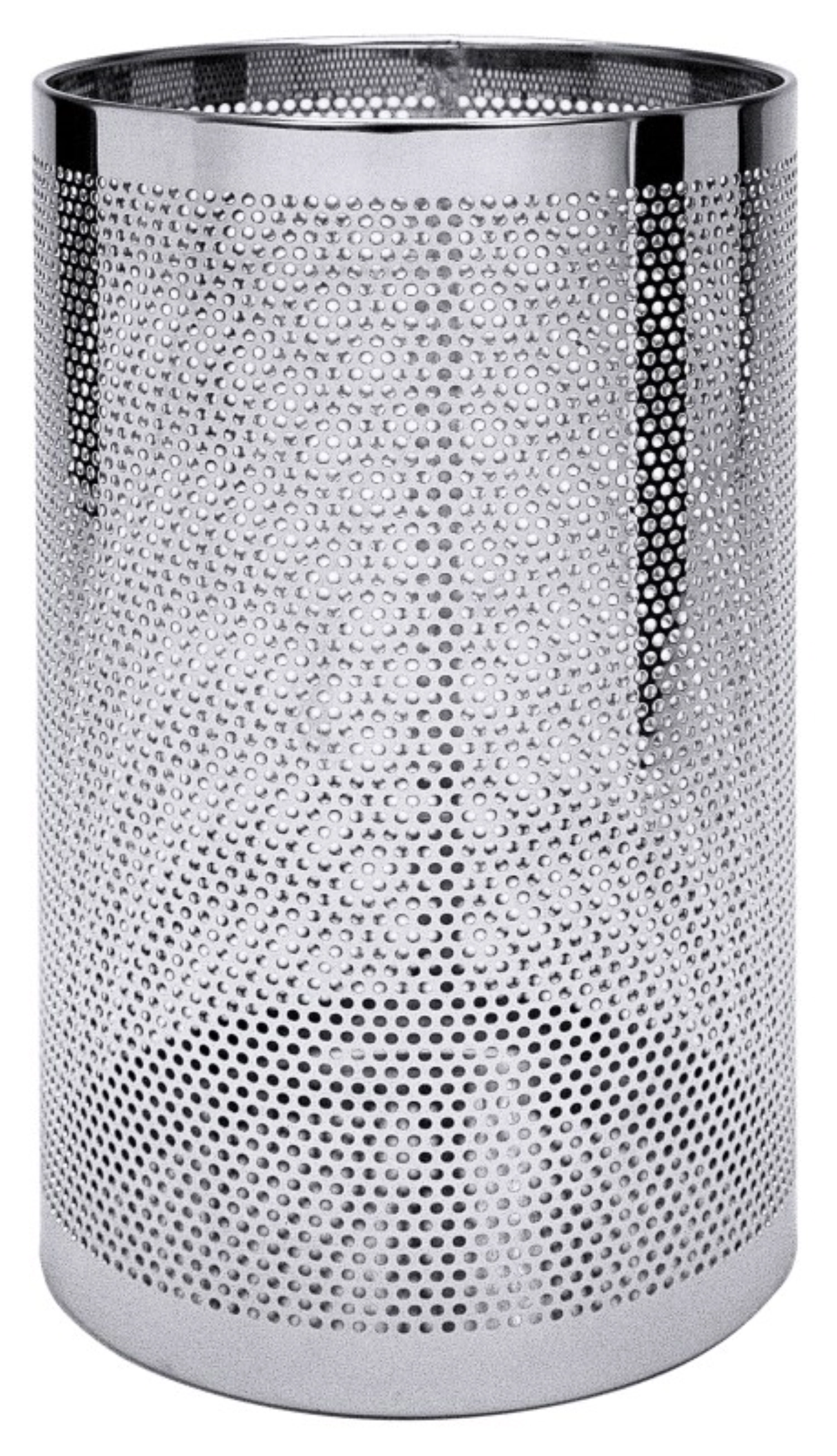 Corbeille à papier / porte-parapluie perforé, hauteur 55 cm