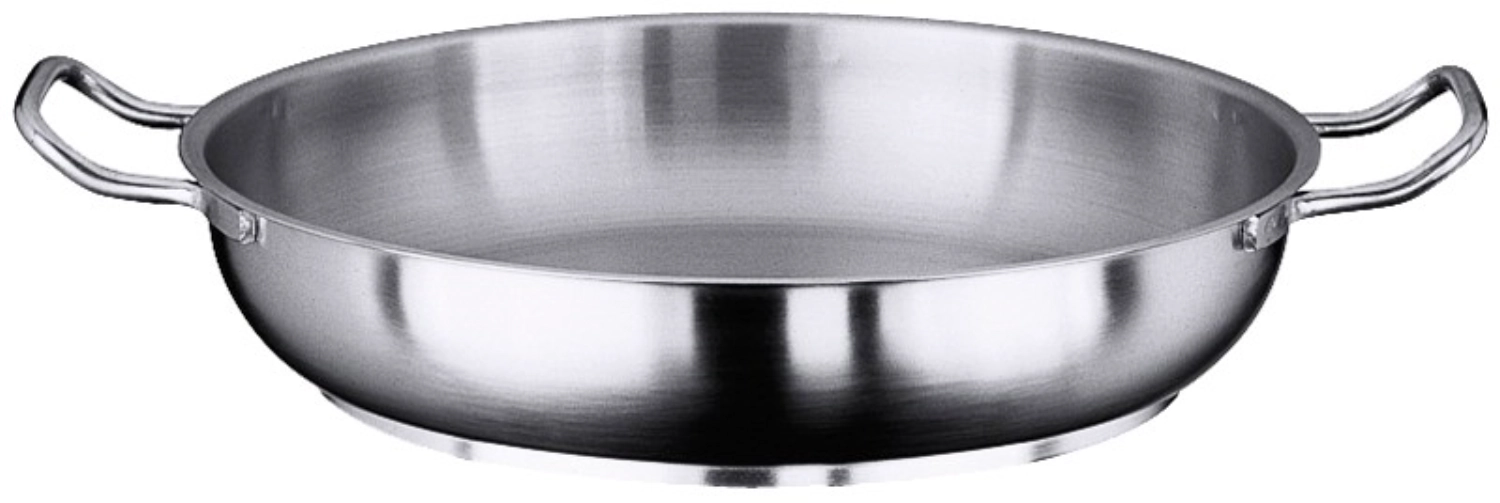 Poêle à frire 24 cm, mate a. deux poignées sans manche