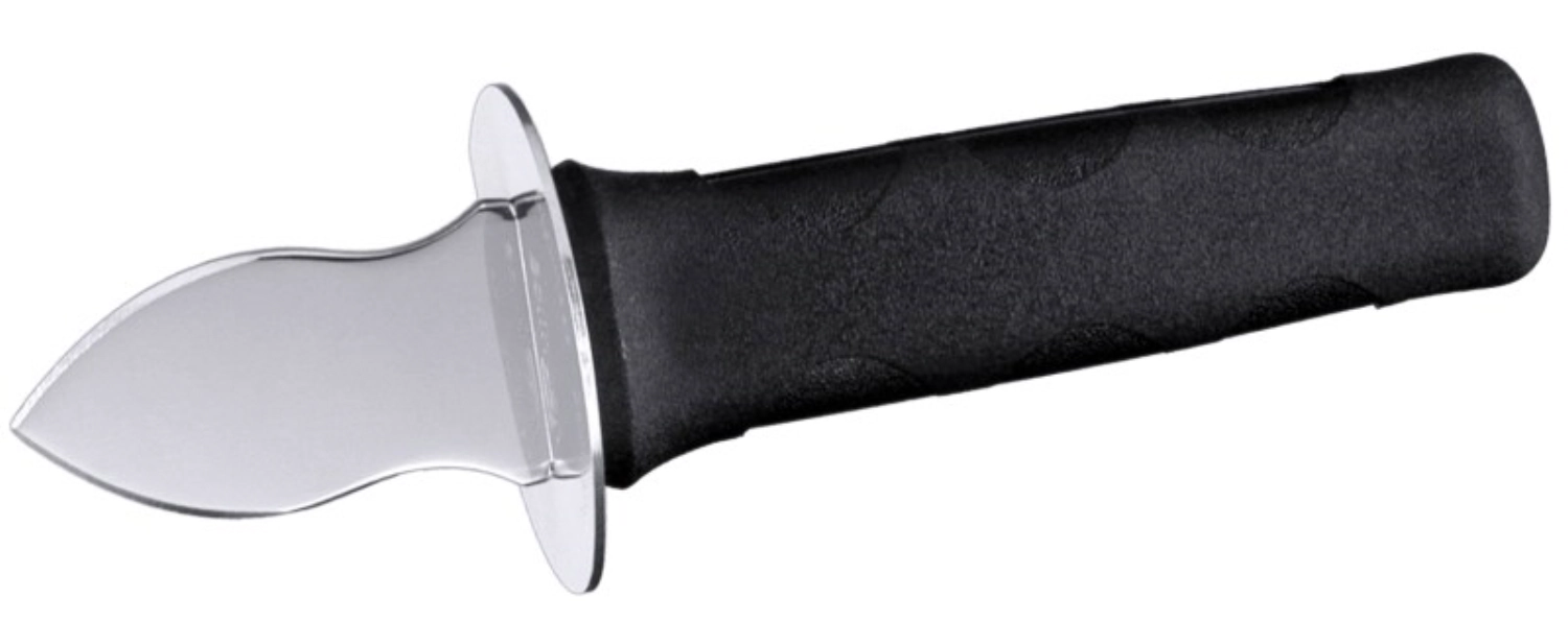 Austernbrecher 17x5.5cm mit schwarzem Griff