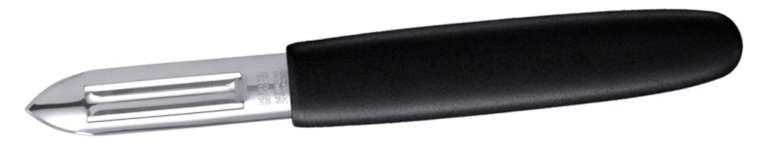 Éplucheur a. manche noir