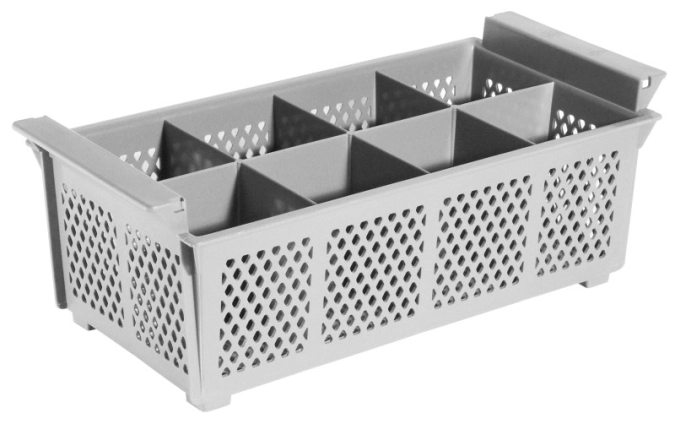 Panier de lavage des couverts, gris