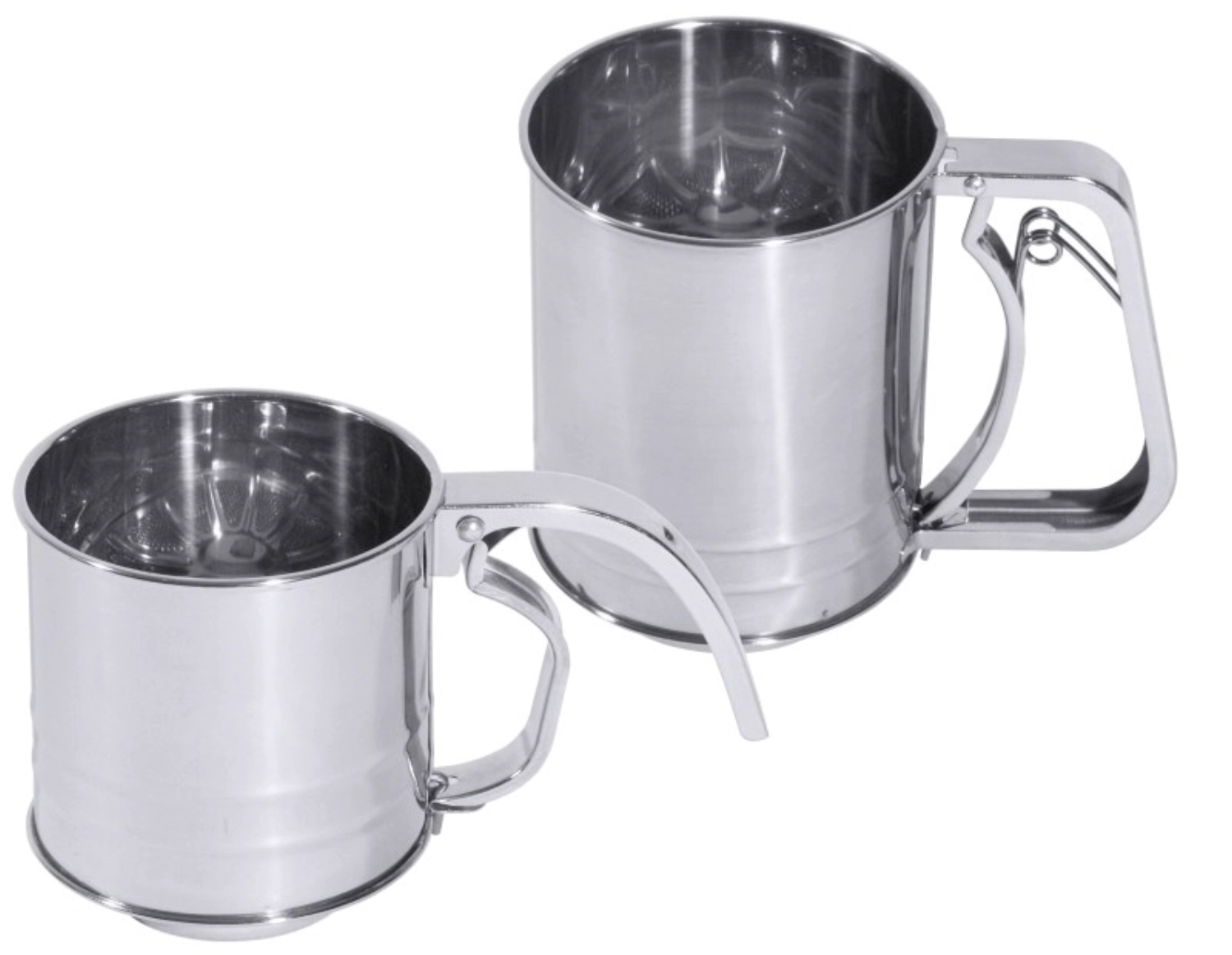 Einhand-Drücksieb 0.3lt., D: 8.5cm H: 9cm