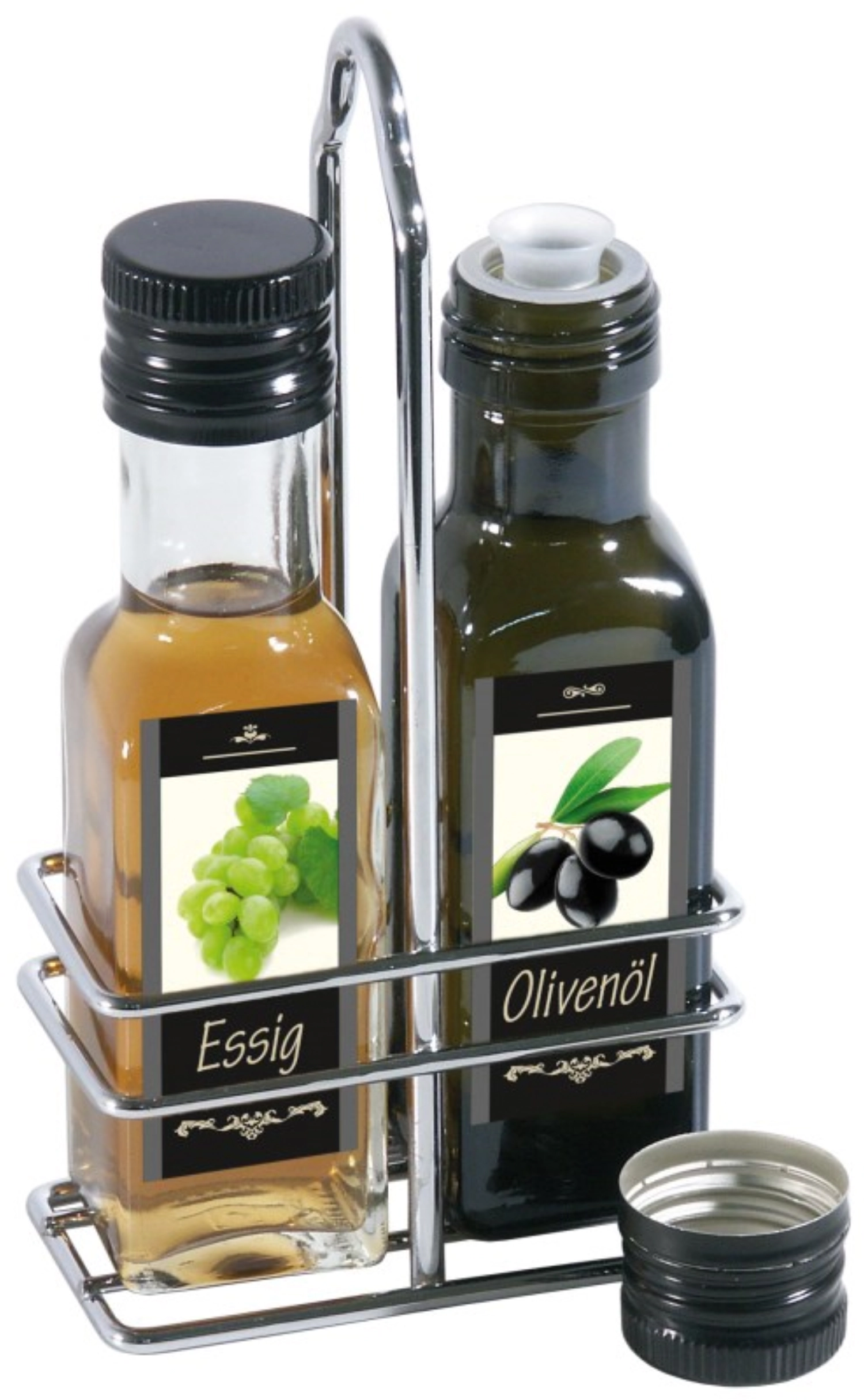 2 pcs. service vinaigre et huile