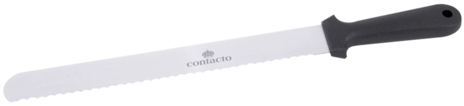 Couteau de pâtissier à lame crantée